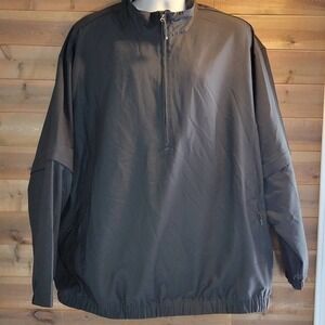 Cutter & Buck Black 1/4 Zip WeatherTec Pullover